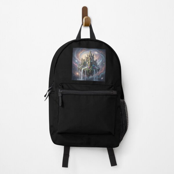Item preview, Ancient Castle – Floating Island Nebula Fantasy Art designed and sold by LittleBigGifts.