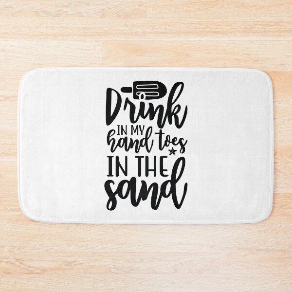 Item preview, Drink In My Hand Toes In The Sand - Summer Quotes Retro Vintage Beach Lover Gift designed and sold by FuzionRaptor.