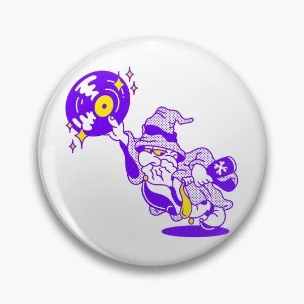 Item preview, Magic Vinyl Wizard Cartoon designed and sold by PrestonChild.