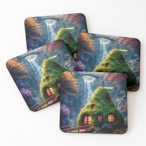 Item preview, Enchanted Mossy Pear Cottage designed and sold by Vhelir-Art.