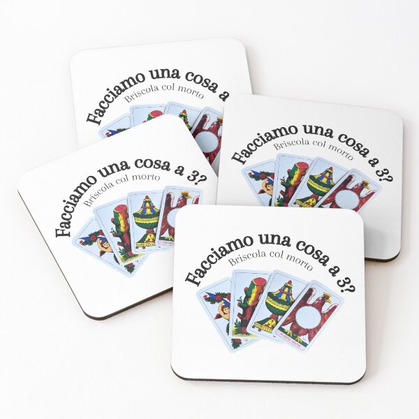 Item preview, Facciamo una cosa a tre? Briscola col morto designed and sold by shortywhoruns.