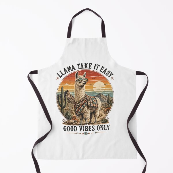 Item preview, Llama Take It Easy Good Vibes Only designed and sold by TSshirtShoppe.