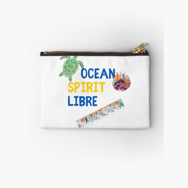 Item preview, Ocean Spirit Libre — Sea Turtle & Coral Reef Design designed and sold by JolususaStore.