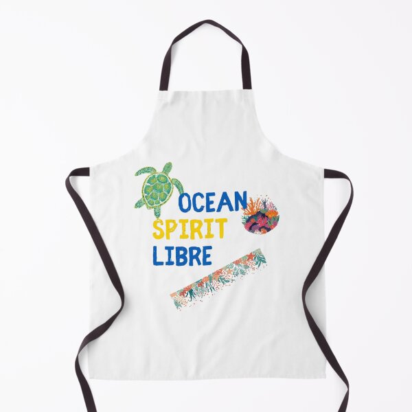 Item preview, Ocean Spirit Libre — Sea Turtle & Coral Reef Design designed and sold by JolususaStore.