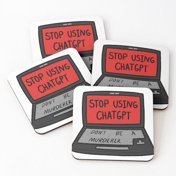 Item preview, Stop Using ChatGPT designed and sold by Koragg1.