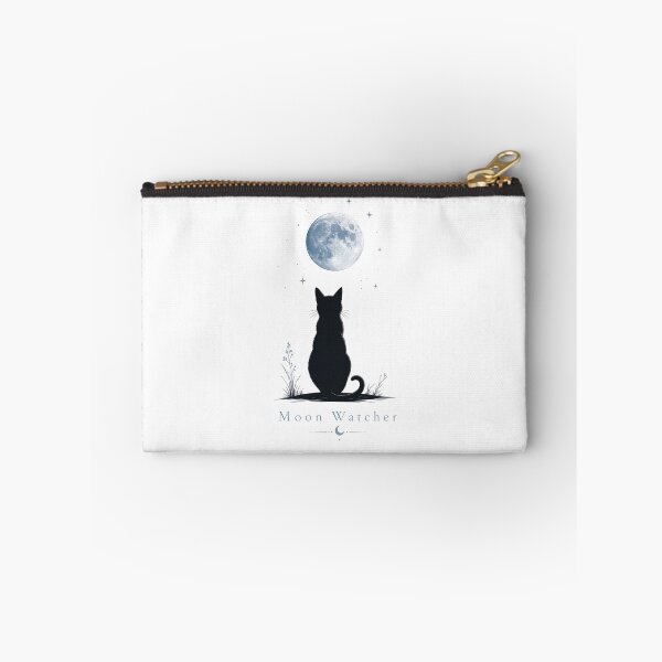Item preview, Moon Watcher Black Cat Dad Minimalist Kawaii T-Shirt designed and sold by Ashley critters.