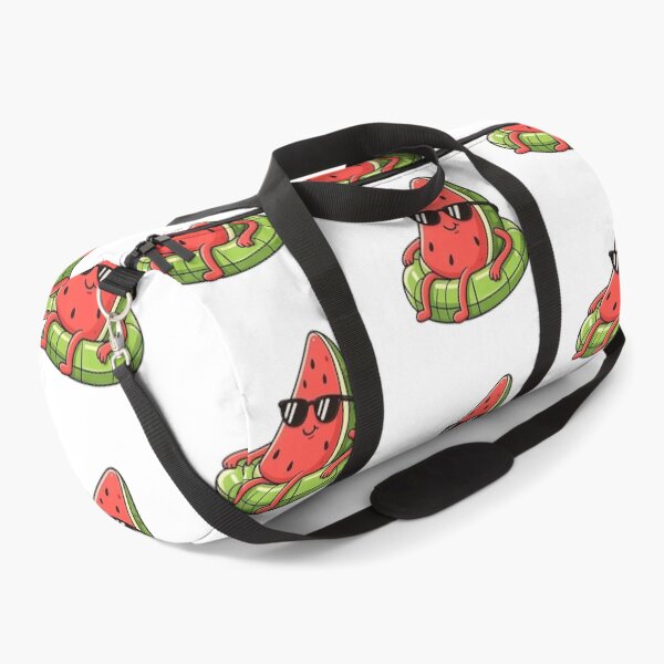 Item preview, Cool Watermelon Chilling on Pool Float Summer Sticker designed and sold by Jo Graphics.