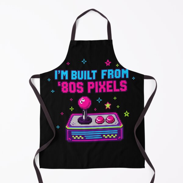 Item preview, I'm Built From 80s Pixels Retro Gamer Humor designed and sold by PixelBlob.
