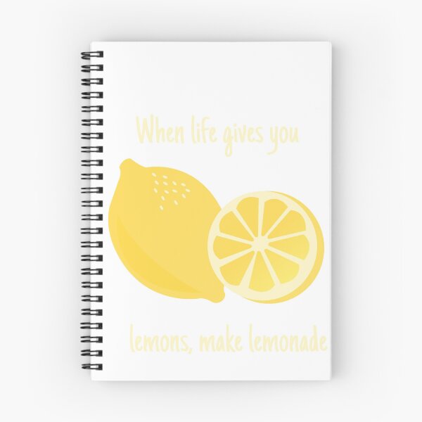 Item preview, When Life Gives You Lemons Make Lemonade – Cute Citrus Quote Illustration designed and sold by SDKENERGY.