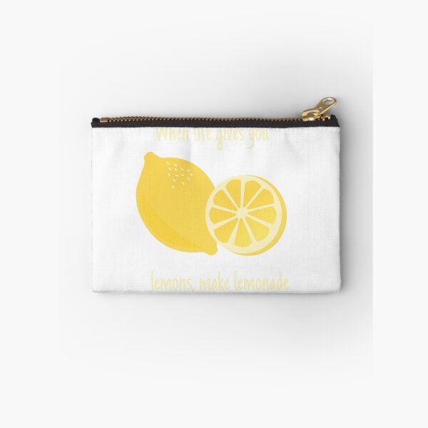 Item preview, When Life Gives You Lemons Make Lemonade – Cute Citrus Quote Illustration designed and sold by SDKENERGY.