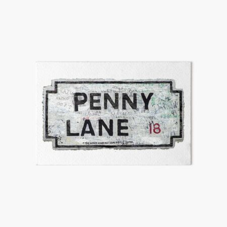 penny lane Art Board Print