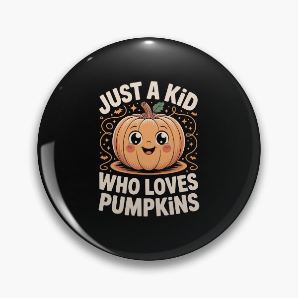 Item preview, Just a Kid Who Loves Pumpkins designed and sold by jkrphoto.