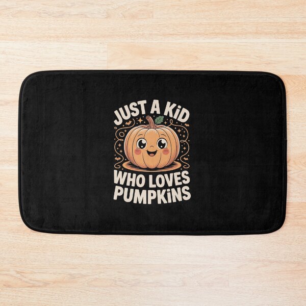 Item preview, Just a Kid Who Loves Pumpkins designed and sold by jkrphoto.