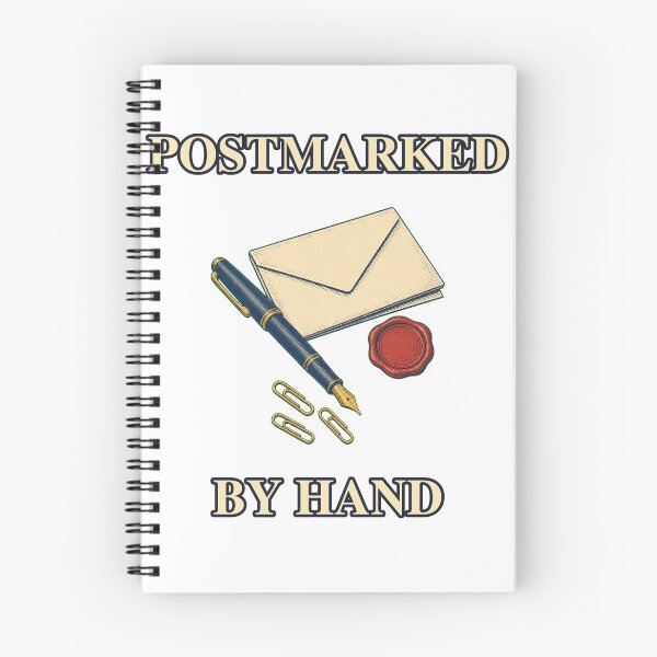 Item preview, Postmarked By Hand Vintage Correspondence Graphic designed and sold by Freshloop Studio | Whimsical Vintage Art.
