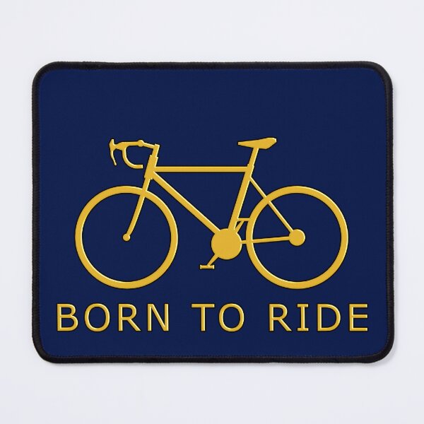 Item preview, born to ride, minimalist bicycle lifestyle design for true cycling lovers. good life style designed and sold by rikyfreestyle.