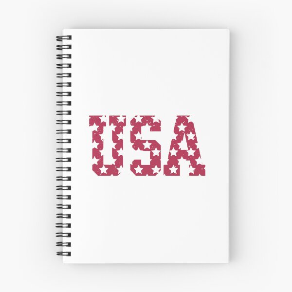 Item preview, Vintage USA Patriotic Stars Athletic Block Typography designed and sold by Paper Drip.