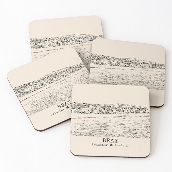 Item preview, Bray IRL - Vintage Ink Cityscape designed and sold by Lakeric.