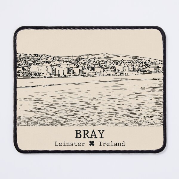 Item preview, Bray IRL - Vintage Ink Cityscape designed and sold by Lakeric.