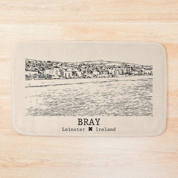 Item preview, Bray IRL - Vintage Ink Cityscape designed and sold by Lakeric.