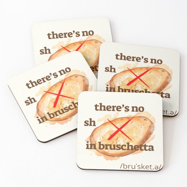 Item preview, There’s no sh in bruschetta  designed and sold by Micolinha.