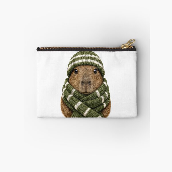 Item preview, Cozy Capybara Winter designed and sold by Snurly.