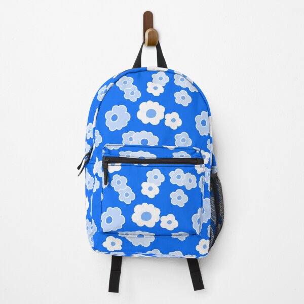 Item preview, Blue Cartoon Floral designed and sold by Sharon Schwalbe.