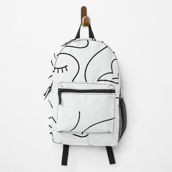 Item preview, Three Faces Continuous Line Art – Minimalist Abstract Face Drawing designed and sold by BuckaBaby.