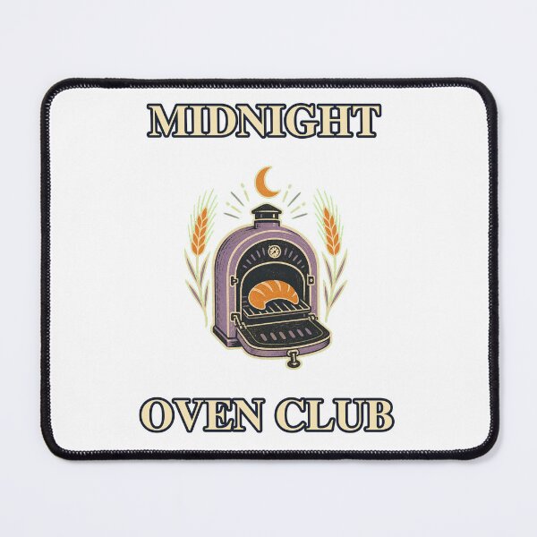 Item preview, Midnight Oven Club Halloween Baker Emblem designed and sold by Freshloop Studio | Whimsical Vintage Art.