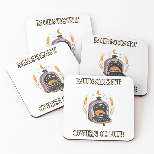 Item preview, Midnight Oven Club Halloween Baker Emblem designed and sold by Freshloop Studio | Whimsical Vintage Art.