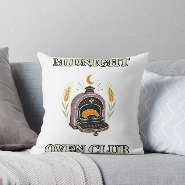 Item preview, Midnight Oven Club Halloween Baker Emblem designed and sold by Freshloop Studio | Whimsical Vintage Art.