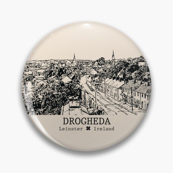 Item preview, Drogheda IRL - Vintage Ink Cityscape designed and sold by Lakeric.