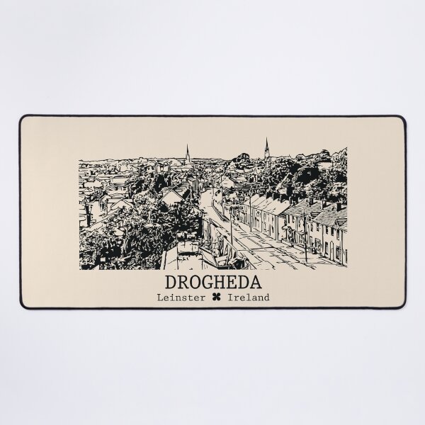 Item preview, Drogheda IRL - Vintage Ink Cityscape designed and sold by Lakeric.