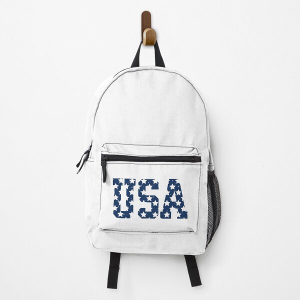 Item preview, Classic Navy Blue USA Varsity Font Stars Design designed and sold by Paper Drip.