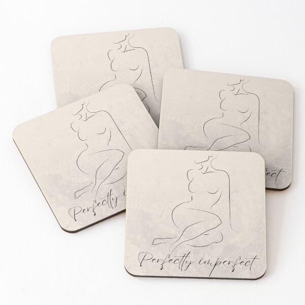Item preview, "Perfectly Imperfect Minimalist Line Art Woman" designed and sold by TheFrameVault.