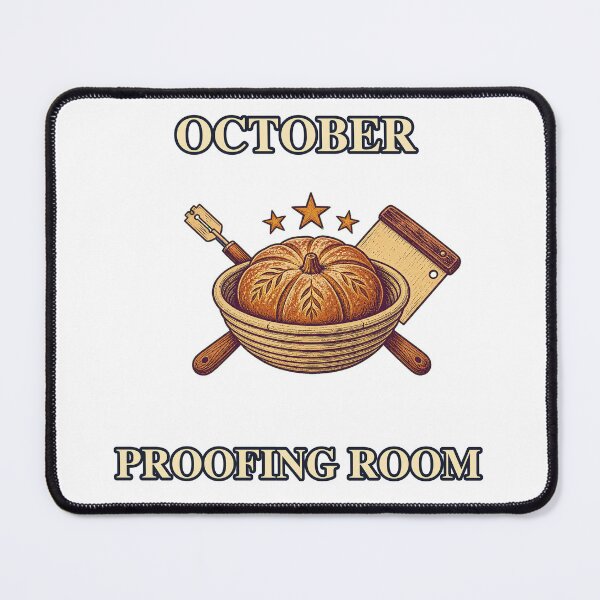 Item preview, October Proofing Room Pumpkin Bread Graphic designed and sold by Freshloop Studio | Whimsical Vintage Art.