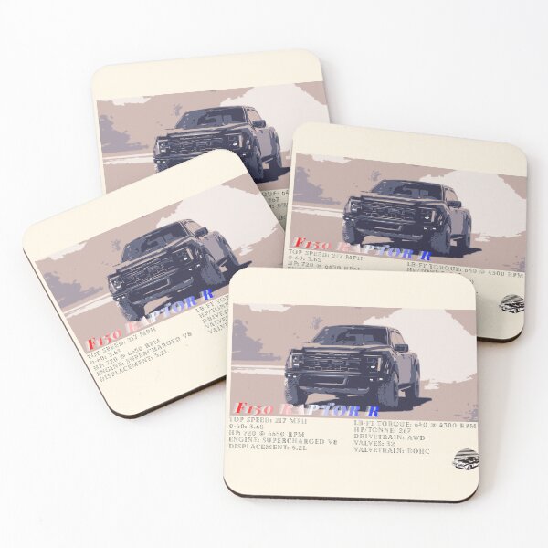 Item preview, Ford F150 Raptor Vintage Poster designed and sold by Dimensionality.