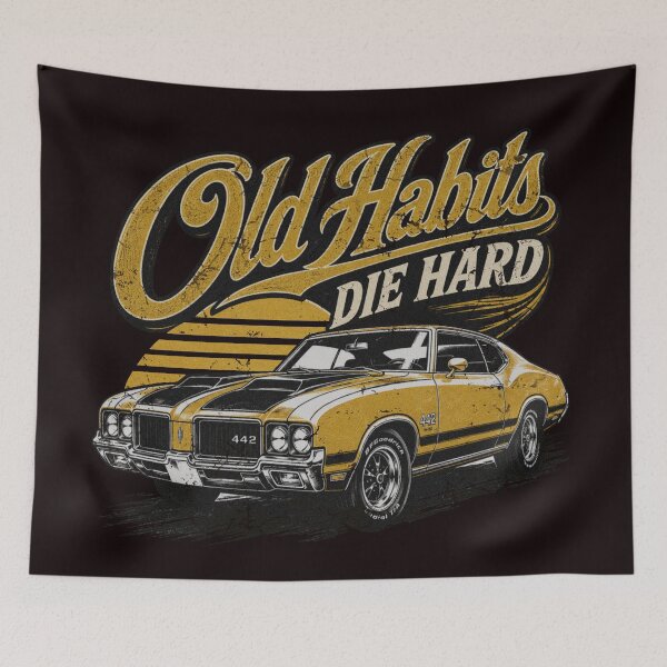 Item preview, Classic Retro Oldsmobile Cutlass Muscle Car   designed and sold by BlueLineLAX.
