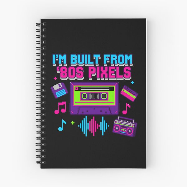 Item preview, I'm Built From 80s Pixels Music Nerd Humor designed and sold by PixelBlob.