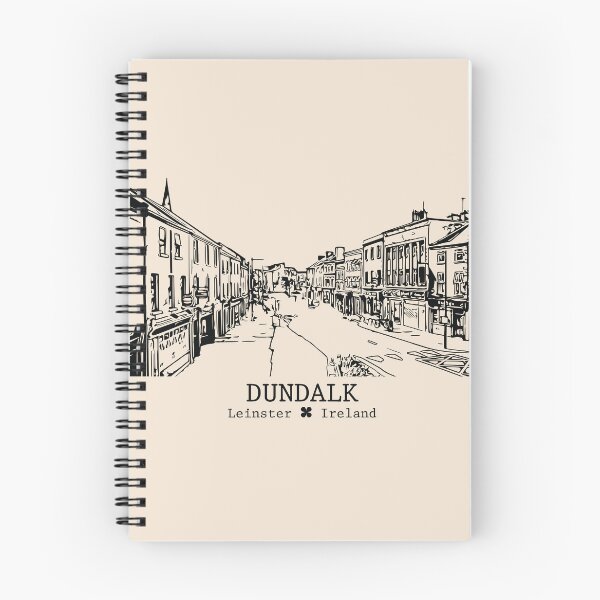 Item preview, Dundalk IRL - Vintage Ink Cityscape designed and sold by Lakeric.
