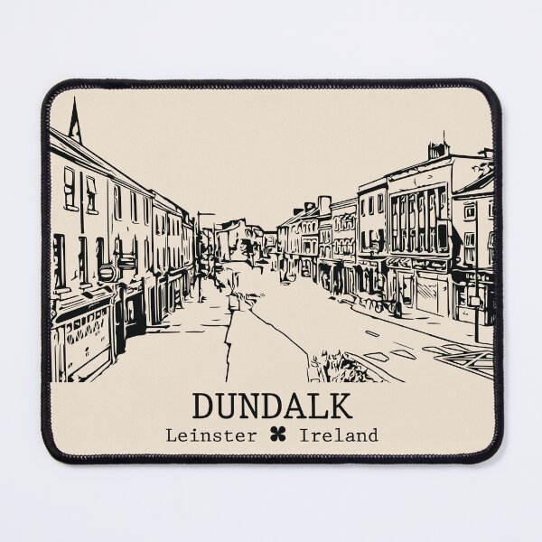 Item preview, Dundalk IRL - Vintage Ink Cityscape designed and sold by Lakeric.