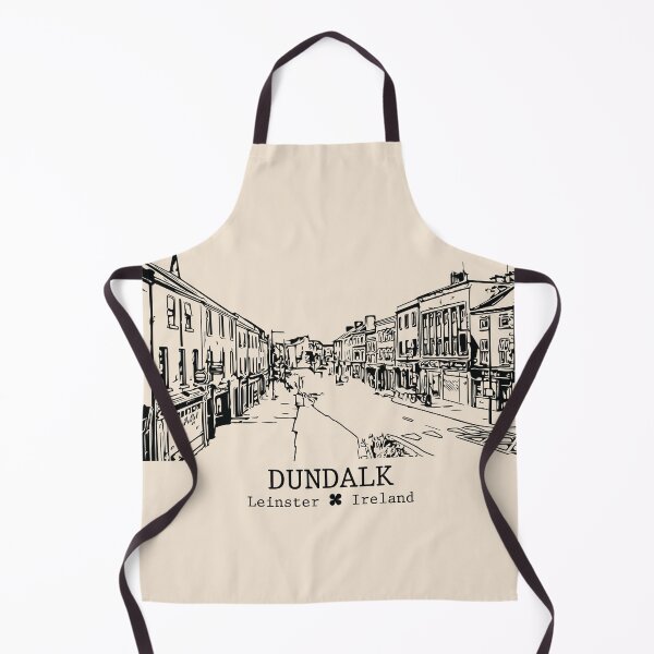 Item preview, Dundalk IRL - Vintage Ink Cityscape designed and sold by Lakeric.