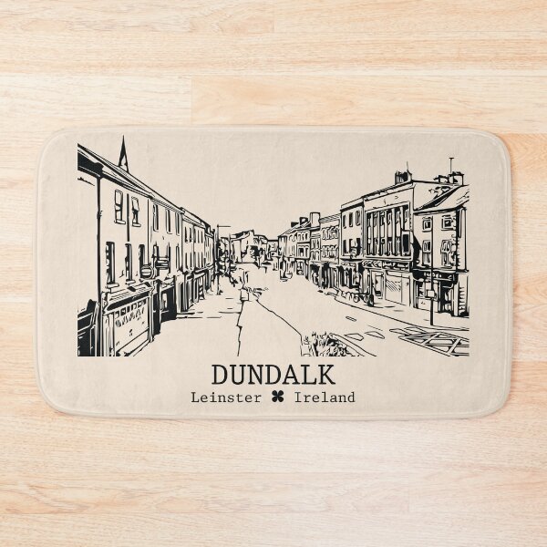 Item preview, Dundalk IRL - Vintage Ink Cityscape designed and sold by Lakeric.