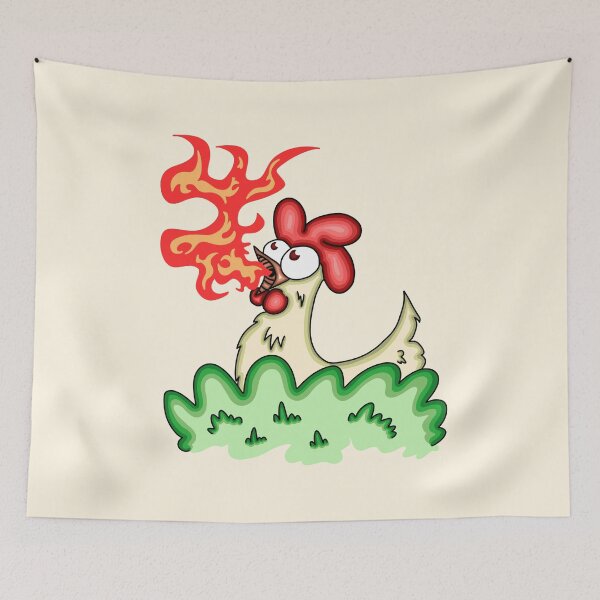 Item preview, Jerry the Fire Breathing Chicken of Doom designed and sold by MM92.