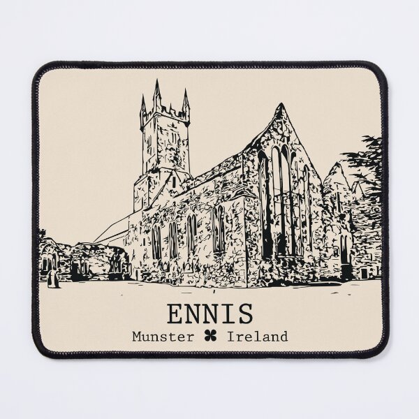 Item preview, Ennis IRL - Vintage Ink Cityscape designed and sold by Lakeric.