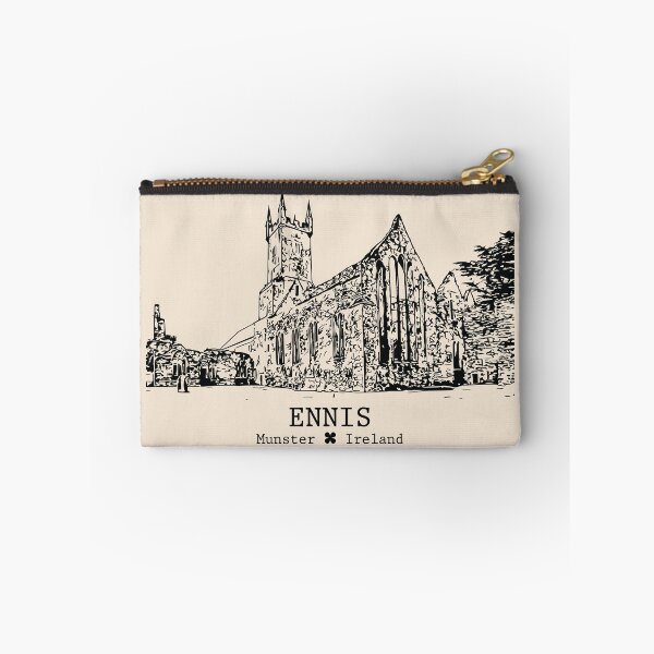 Item preview, Ennis IRL - Vintage Ink Cityscape designed and sold by Lakeric.