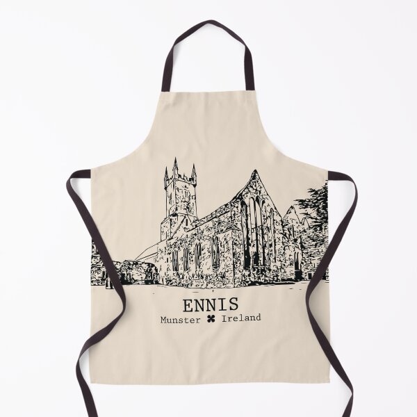 Item preview, Ennis IRL - Vintage Ink Cityscape designed and sold by Lakeric.