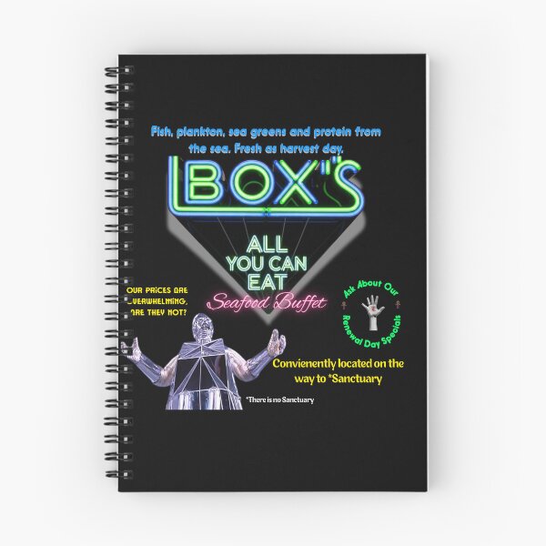 Item preview, Logans Run Boxs Seafood Buffet designed and sold by Dopameme Depot.
