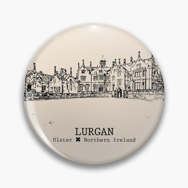 Item preview, Lurgan NI - Vintage Ink Cityscape designed and sold by Lakeric.