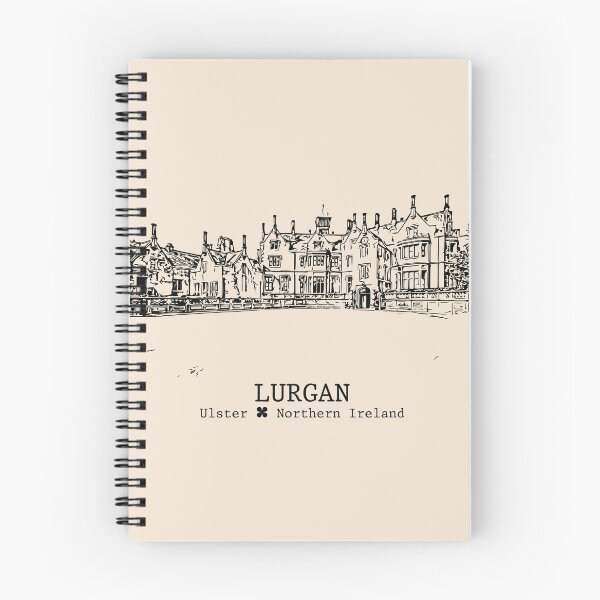 Item preview, Lurgan NI - Vintage Ink Cityscape designed and sold by Lakeric.