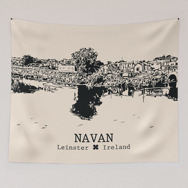 Item preview, Navan IRL - Vintage Ink Cityscape designed and sold by Lakeric.